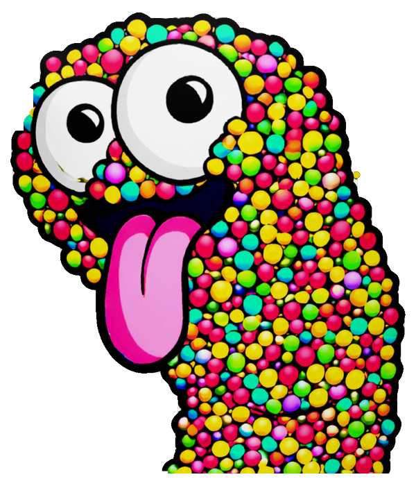 Blasted Mini Sour Worms