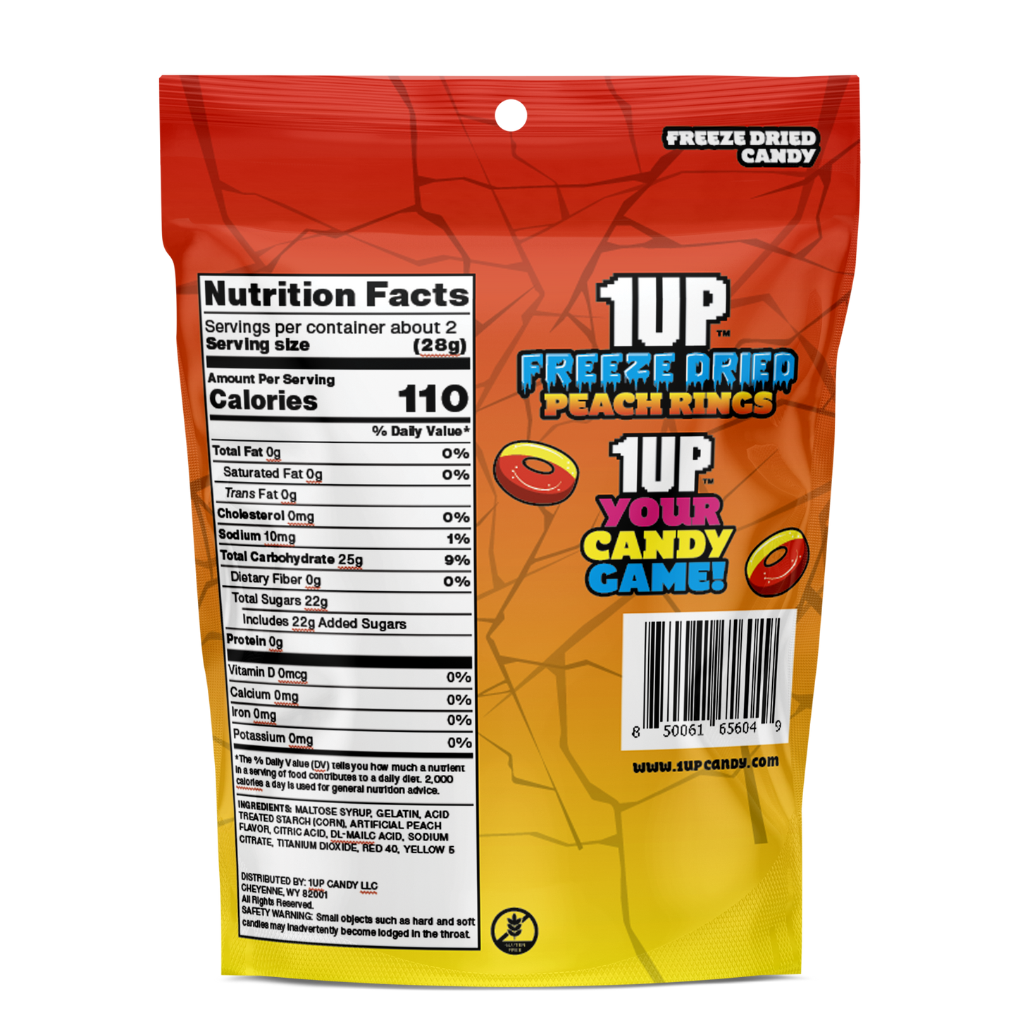 Freeze Dried Peach Rings