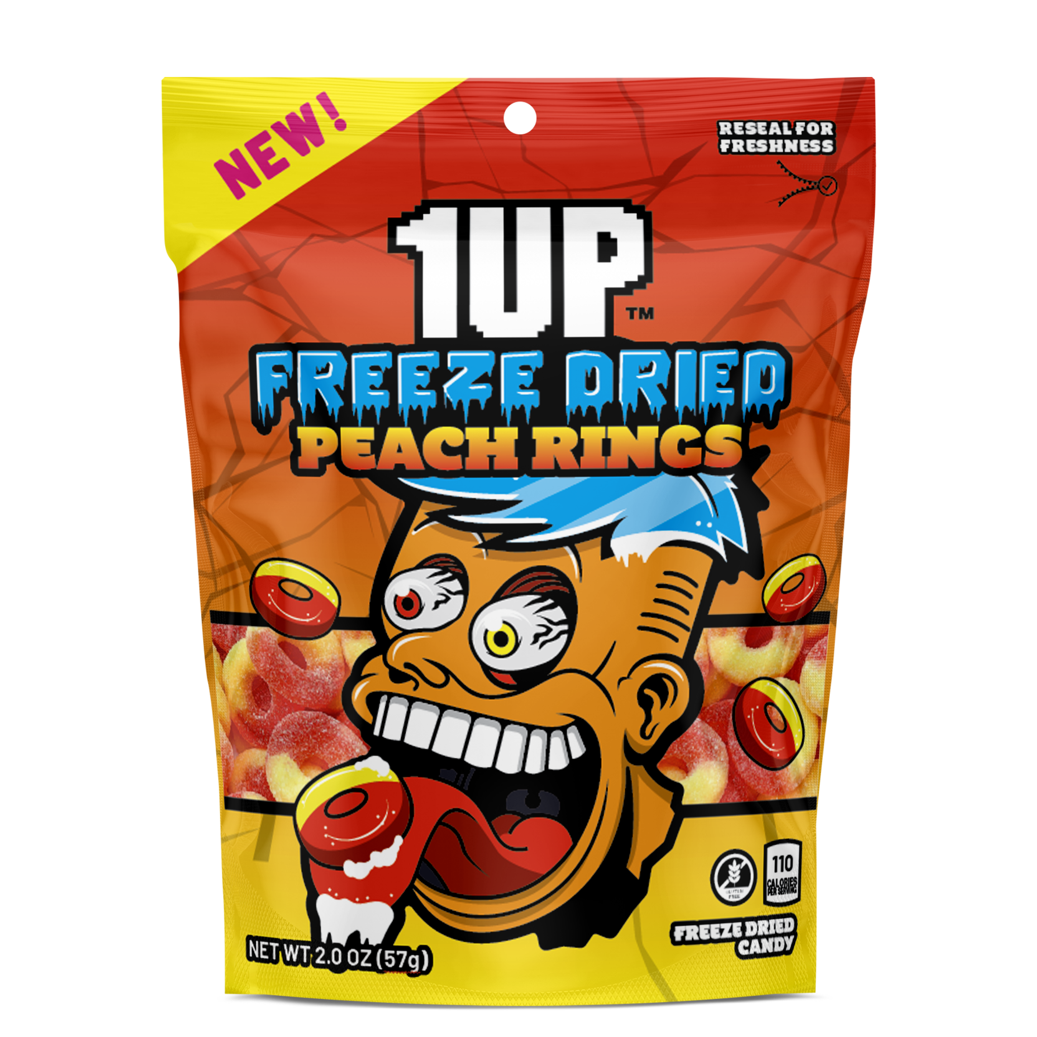 Freeze Dried Peach Rings