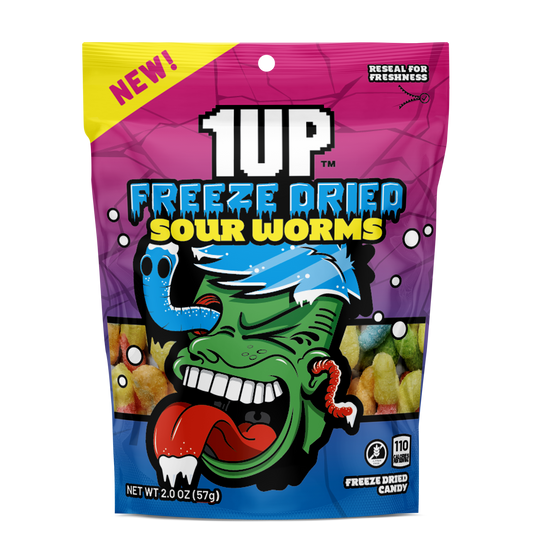Freeze Dried Sour Worms