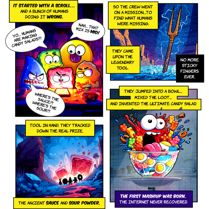 Mash1Ups origin comic